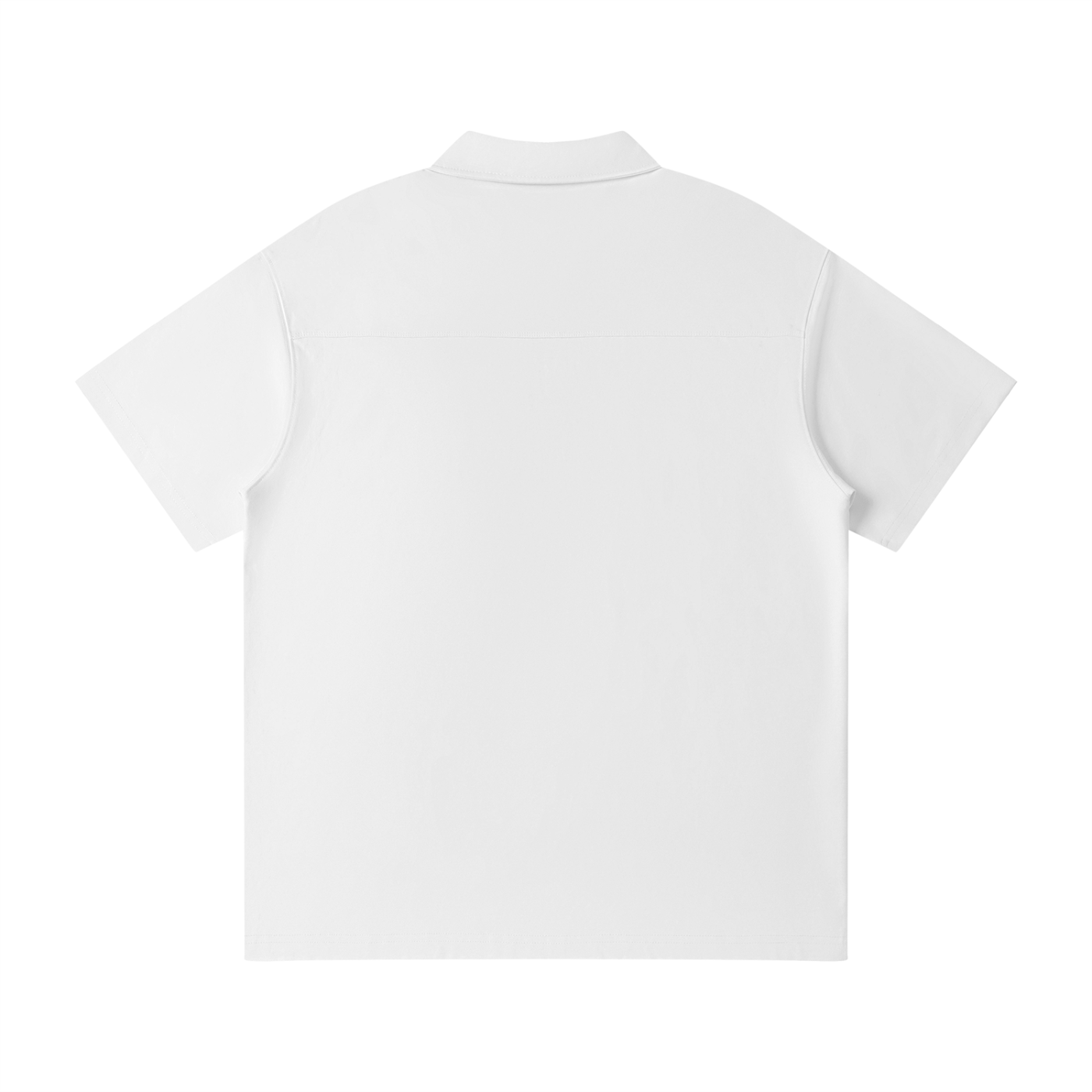 Seven Pines Quarter-Zip Polo (White)