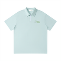 Seven Pines Quarter-Zip Polo (Light Blue)