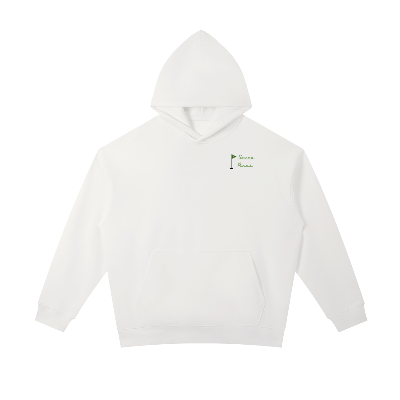 Seven Pines "Built for Birdies" Hoodie (White)