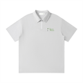 Seven Pines Quarter-Zip Polo (Light Grey)